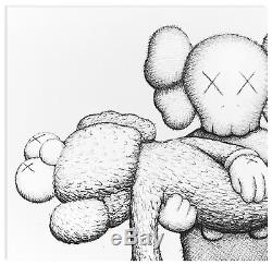 KAWS Companionship Screenprint NGV Gone Signed Numbered Print with Art Book Mint