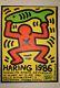 Keith Haring Stedelijkmuseum Amsterdam 1986 Original Exhibition Poster Very Rare