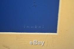 KYOHEI INUKAI Original Signed MoMA Spectrum Modern Abstract Silkscreen Serigraph