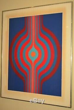 KYOHEI INUKAI Original Signed MoMA Spectrum Modern Abstract Silkscreen Serigraph