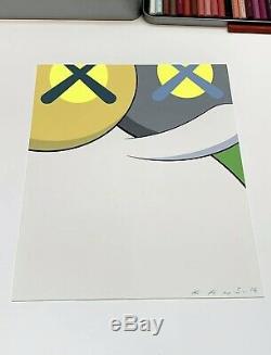 Kaws MOCAD Limited Edition Print Poster Companion BFF Signed 2019