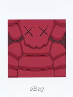 Kaws What Party Print Red In Hand
