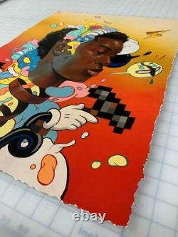 Kayla Mahaffey Unwind Art Print Hebru Brantley Kaws Takashi Murakami jerkface