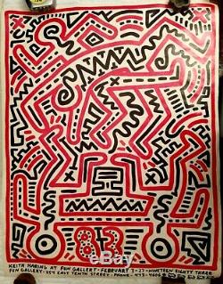 Keith Haring FUN GALLERY Poster