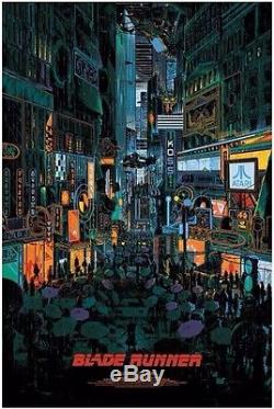 Kilian Eng Blade Runner Variant Art Print not Mondo Tyler Stout Rory Kurtz