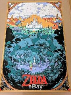 Kilian Eng The Legend of Zelda A Link to the Past Poster Print Mondo