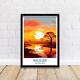 Kruger National Park Travel Poster Wall Art Kruger National Park Wall Hanging Ho