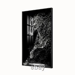 LED Horse Wall Art Frame 50100cm Home Décor With Aluminium Frame