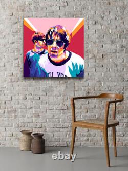 LIam Noel Gallagher Oasis Canvas Print Picture Wall Art Fast Delivery