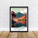 Lake District Cumbria Travel Poster Lake District Wall Art Lake District Home De