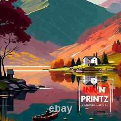 Lake District Cumbria Travel Poster Lake District Wall Art Lake District Home De