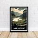 Lake District Travel Poster