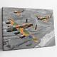 Lancaster Spitfire Hurricane Battle Of Britain Canvas Print Wall Art Picture