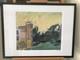 Large Lithograph Depicting Albert Street Signed Frank Auerbach Framed & Signed
