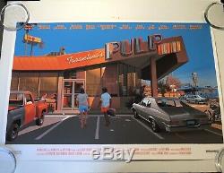 Laurent Durieux Pulp Fiction Mondo Print Poster Once Upon A Time in Hollywood