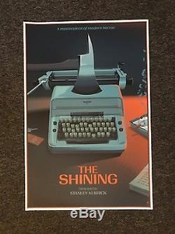 Laurent Durieux Shining Typewriter Regular Screen Print Signed Kubrick Mondo