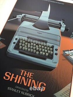 Laurent Durieux Signed The Shining Signed Mondo Movie Print Poster Jaws Kubrick