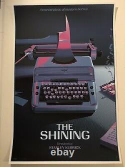 Laurent Durieux Signed The Shining Variant Mondo Art Movie Print Poster 4K Jaws