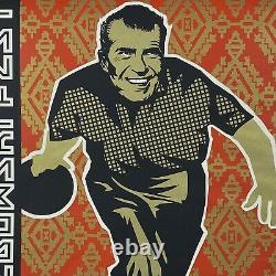 Lebowski Fest Print (2002) Shepard Fairey Obey Giant Signed / Numbered #300