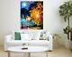 Leonid Afremov Never Alone Painting Canvas Wall Art Picture Print Home