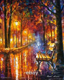 Leonid Afremov (NEW) LONELINESS Painting Canvas Wall Art Picture Print