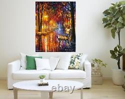Leonid Afremov (NEW) LONELINESS Painting Canvas Wall Art Picture Print