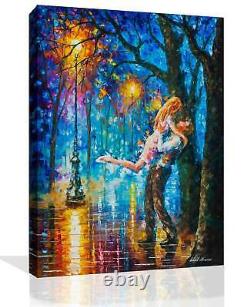 Leonid Afremov The Proposal OIL PAINTING Canvas Wall Art Picture Print