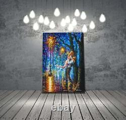 Leonid Afremov The Proposal OIL PAINTING Canvas Wall Art Picture Print