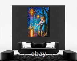 Leonid Afremov The Proposal OIL PAINTING Canvas Wall Art Picture Print