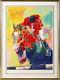 Leroy Neiman Olympic Jumper Horse Racing Limited Edition Painting Serigraph