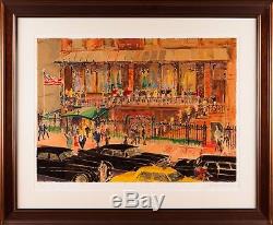 Leroy Neiman famous serigraph The Club 21 Limited Edition Painting Mint Conditio