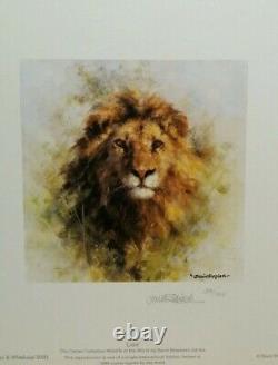 Lion cameo david shepherd limited edition