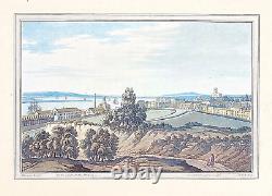 London Woolwich view aquatint 1793 original by Farington & Stadler