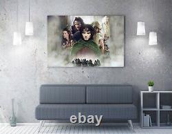 Lord Of The Rings Large Canvas Wall Art Float Effect/frame/picture/poster Print