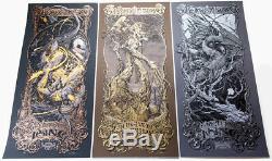 Lord of the Rings VARIANT Set Aaron Horkey MONDO Return of the King Two Towers