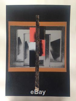 Louise Nevelson signed #9/10 ed artist proof