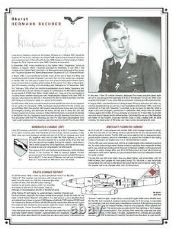 Luftwaffe Profile Album with 24 original WWII Luftwaffe Aces Autographs