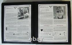 Luftwaffe Profile Album with 24 original WWII Luftwaffe Aces Autographs