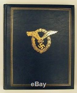 Luftwaffe Signed Profile Album 24 Luftwaffe Aces inc Hartmann, Galland, Rall