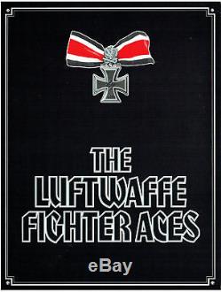 Luftwaffe Signed Profile Album 24 Luftwaffe Aces inc Hartmann, Galland, Rall
