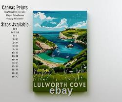 Lulworth Cove Dorset Travel Print