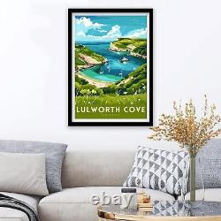 Lulworth Cove Dorset Travel Print