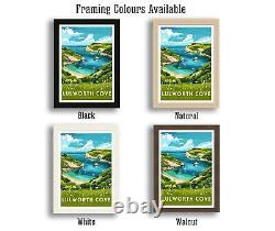 Lulworth Cove Dorset Travel Print