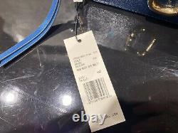 MARC JACOBS Snapshot Blue Sea Multi Small Camera Bag Logo strap Crossbody