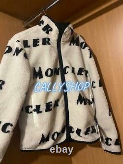 MONCLER Logo-Print Reversible Fleece and Shell Jacket £855 RRP