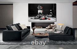 MUHAMMAD ALI V LISTON CANVAS WALL ART PRINT PICTURE FRAMED Ready To Hang