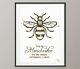 Manchester Bee Watercolor Print This Is Manchester Quote Inspirational Gift-109