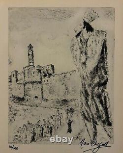 Marc Chagall, Original Hand-signed Lithograph with COA & Appraisal of $3,500/