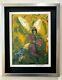Marc Chagall Original Vintage 1975 Print Signed Mounted In 11x14 Board