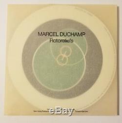 Marcel Duchamp Rotoreliefs, 1987 Konig Postcard Publishing Series 133, Set of 6
